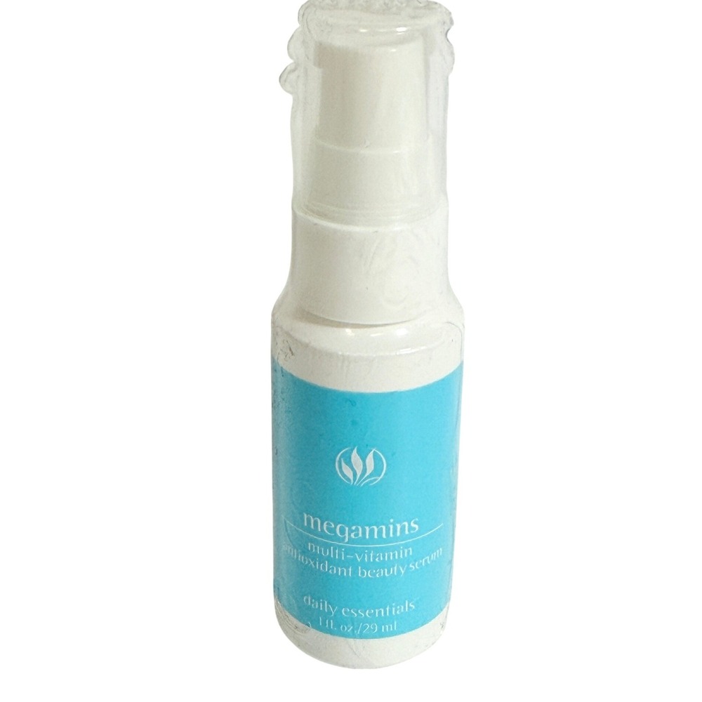 Megamins Multi-Vitamin Antioxidant Beauty Serum Daily‎ Essentials 1 fl oz 29 ml